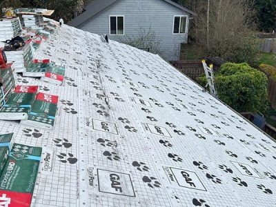 Residential Asphalt Roofing Installation